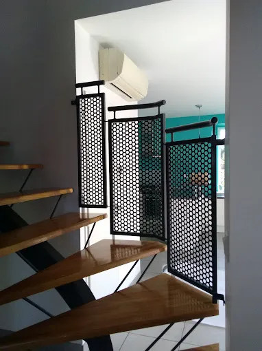 Garde-corps métallique sur mesure, Grenoble, Fontaine serrurerie