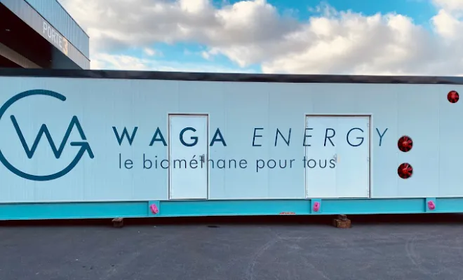 Installation de porte de container, Grenoble, Fontaine serrurerie